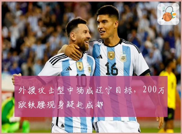 外援攻击型中场成辽宁目标，200万欧铁腰现身疑赴成都